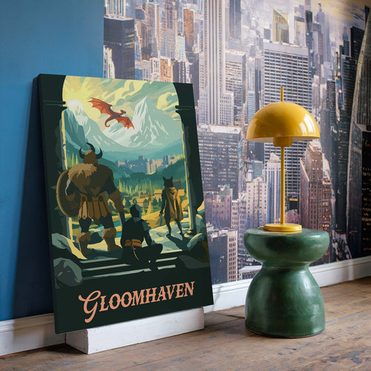 Gloomhaven - Unofficial Inspired Canvas Art