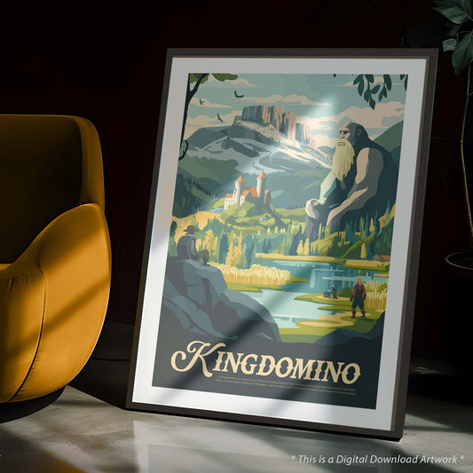 Kingdomino - Unofficial Inspired Digital Art Download