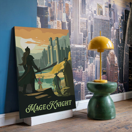 Mage Knight - Unofficial Inspired Canvas Art