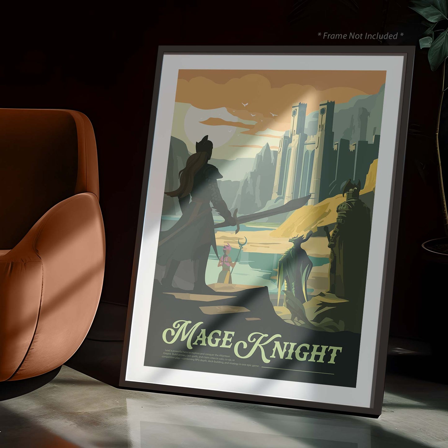 Mage Knight - Unofficial Inspired Matte Poster