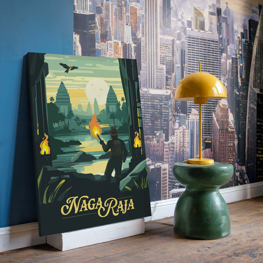 Naga Raja - Inspired Canvas Art