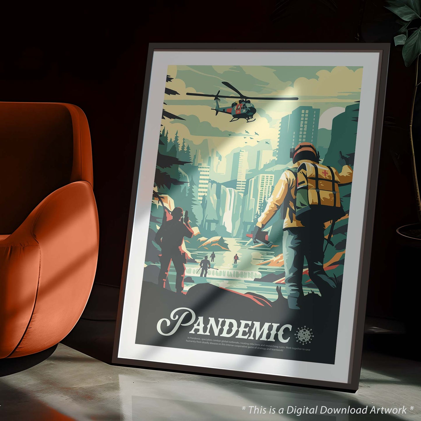 Pandemic - Inspired Digital Art Download