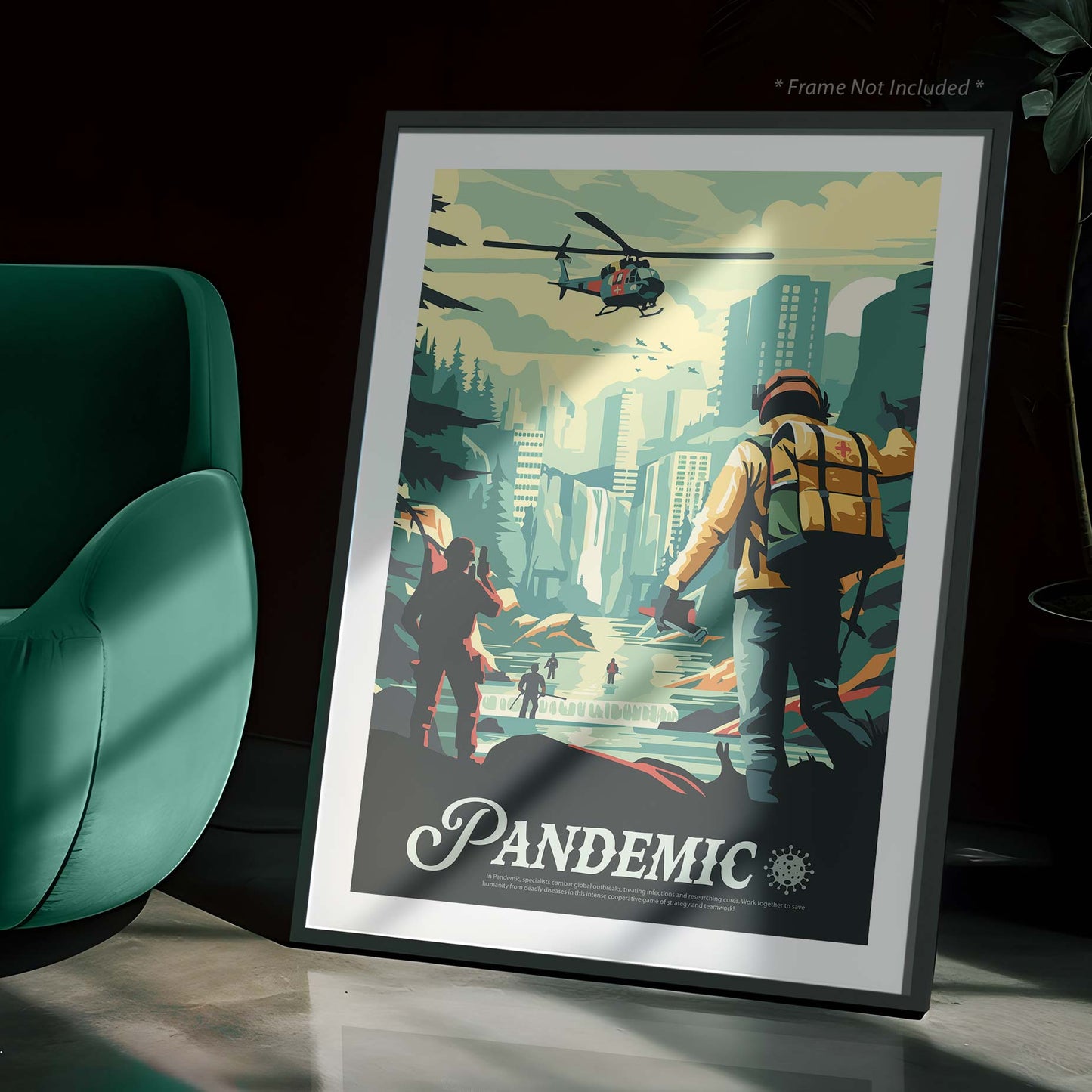 Pandemic - Inspired Matte Poster