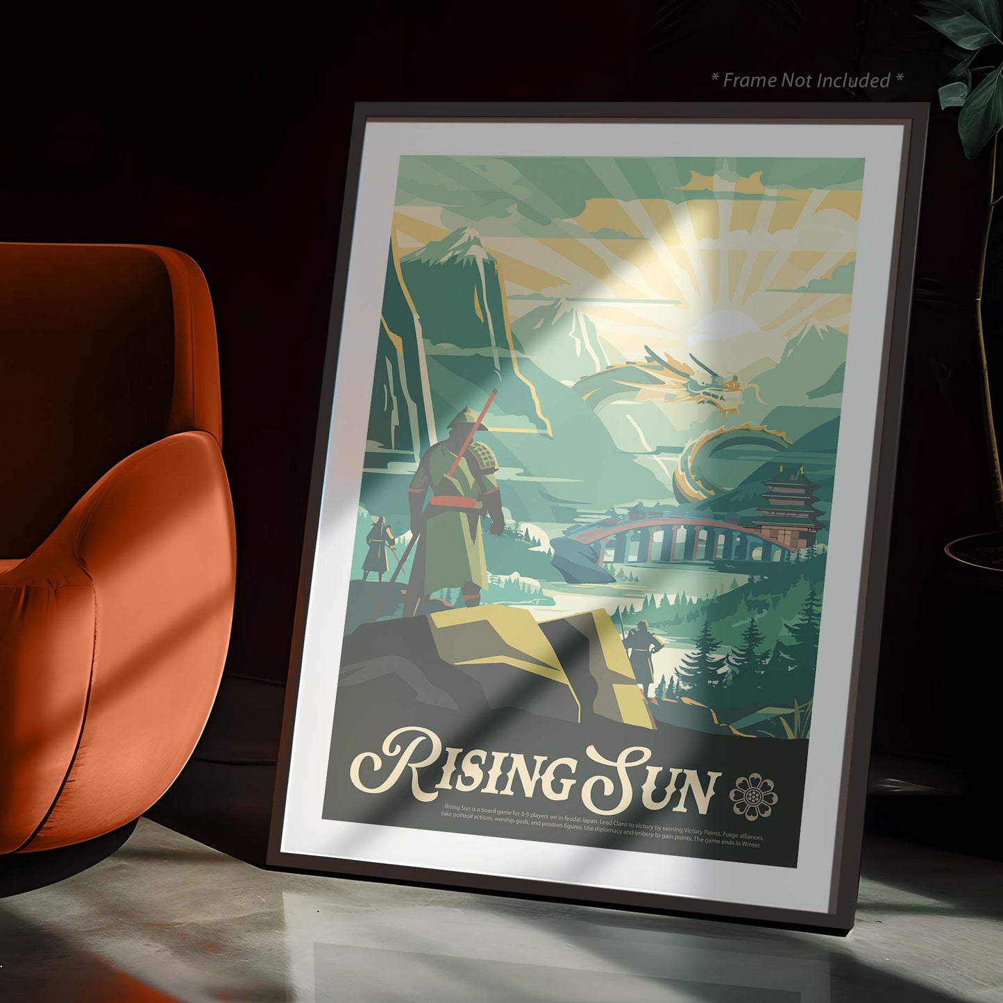 Rising Sun - Inspired Matte Poster