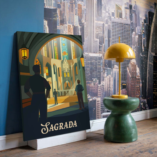 Sagrada - Inspired Canvas Art