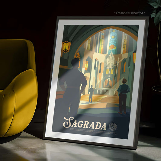 Sagrada - Inspired Matte Poster