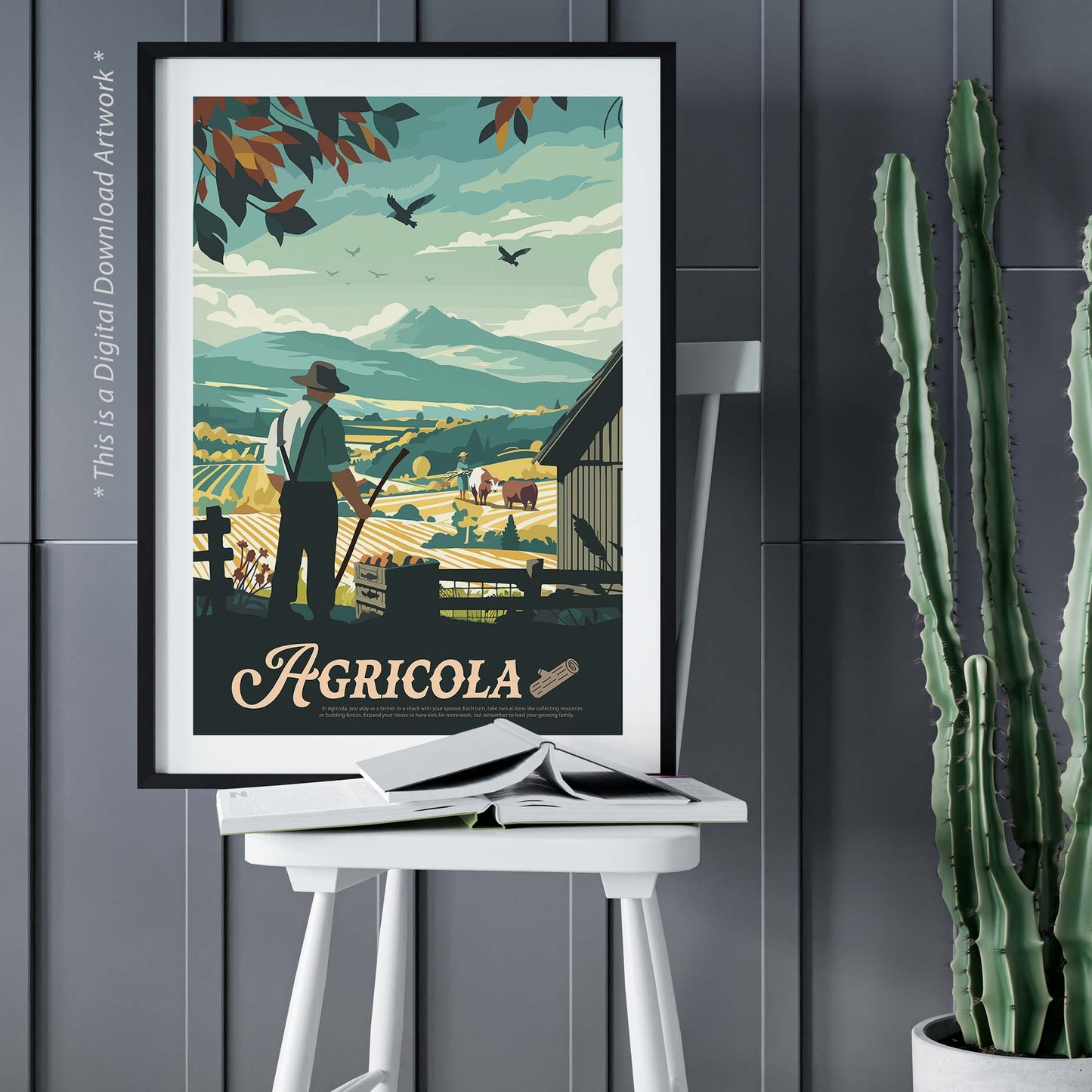 Agricola - Inspired Digital Art Download