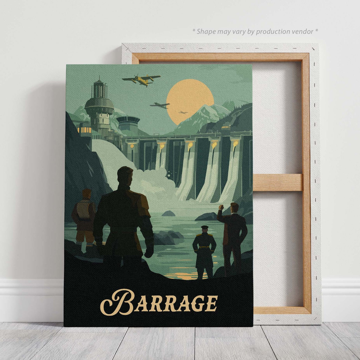 Barrage - Unofficial Inspired Canvas Art