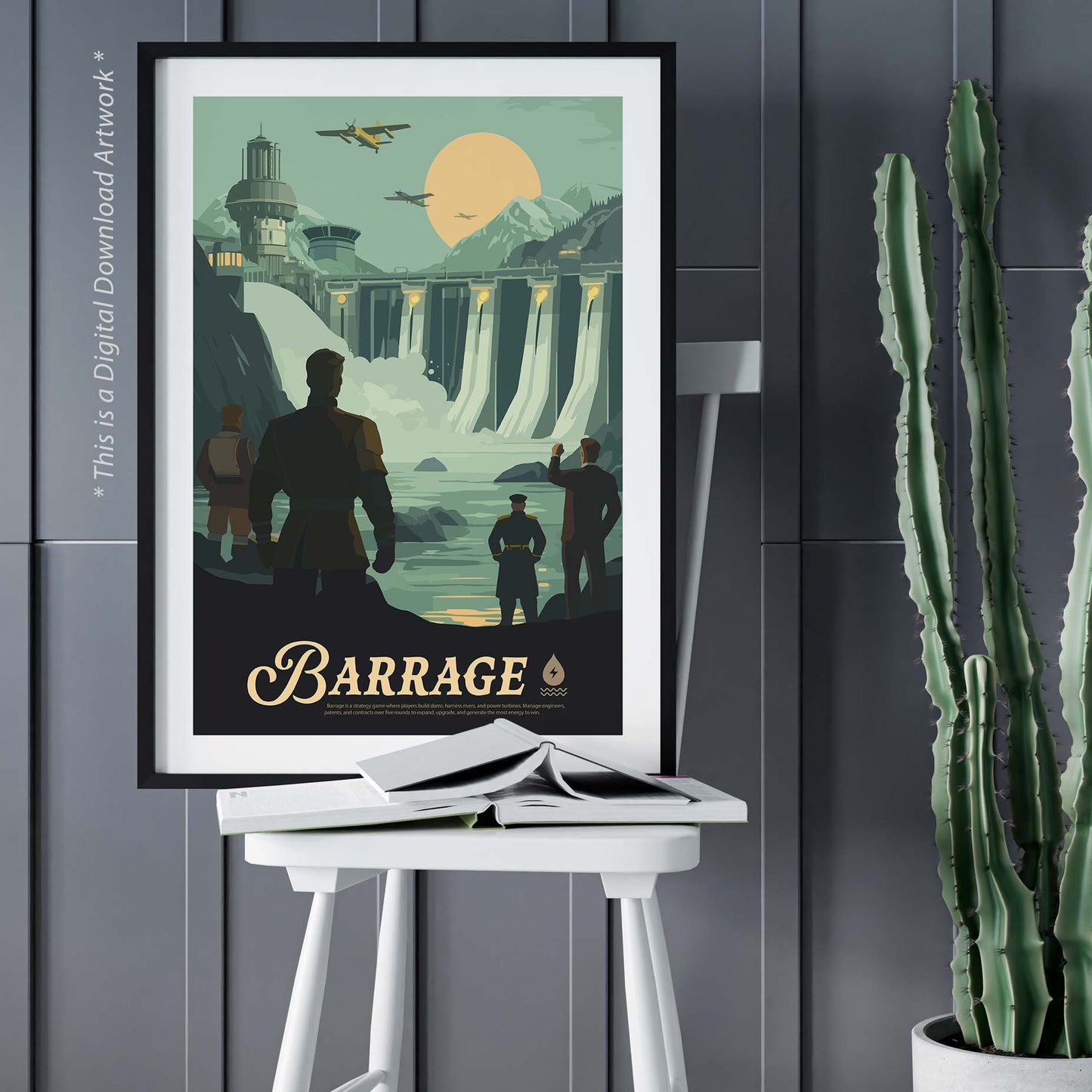 Barrage - Unofficial Inspired Digital Art Download