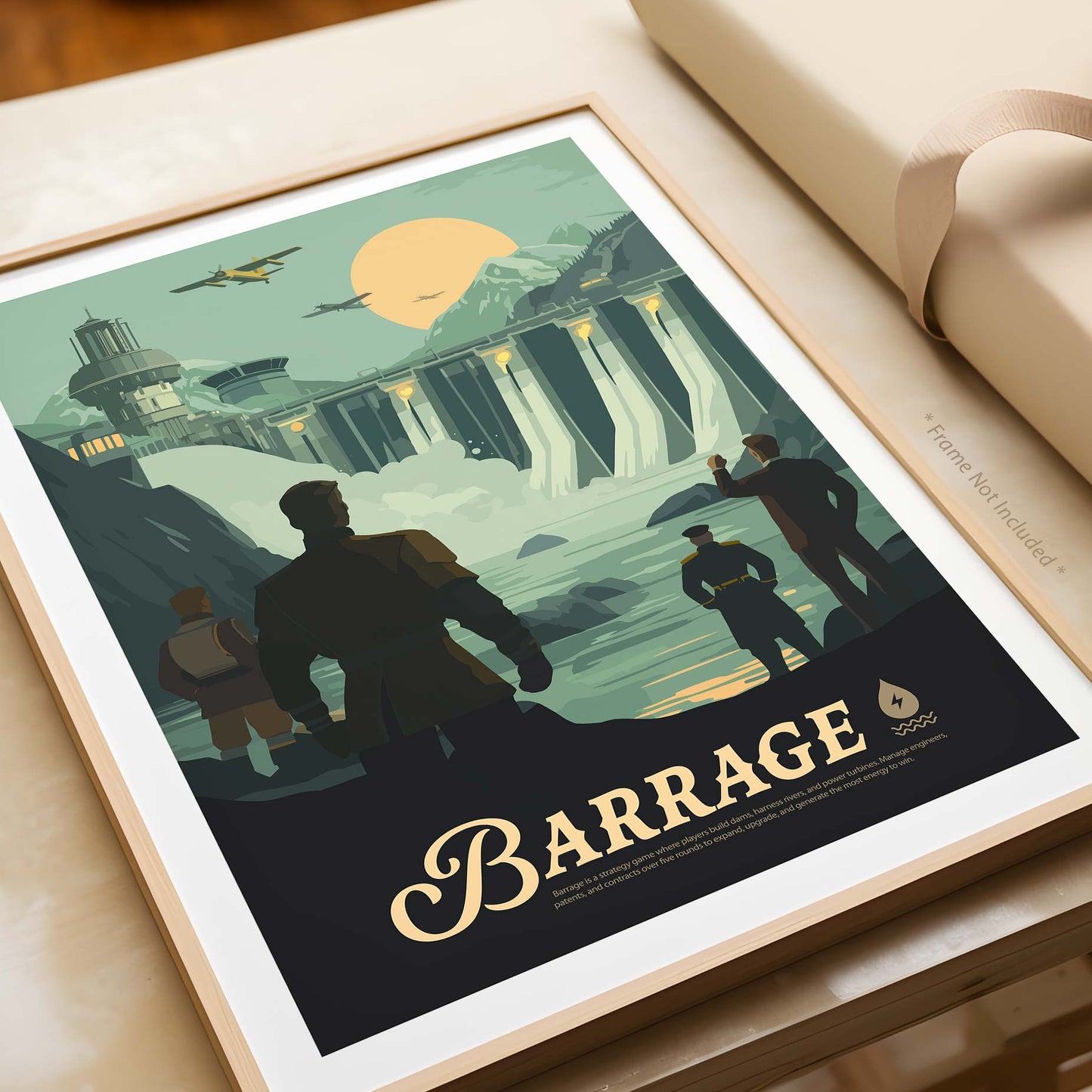Barrage - Unofficial Inspired Matte Poster