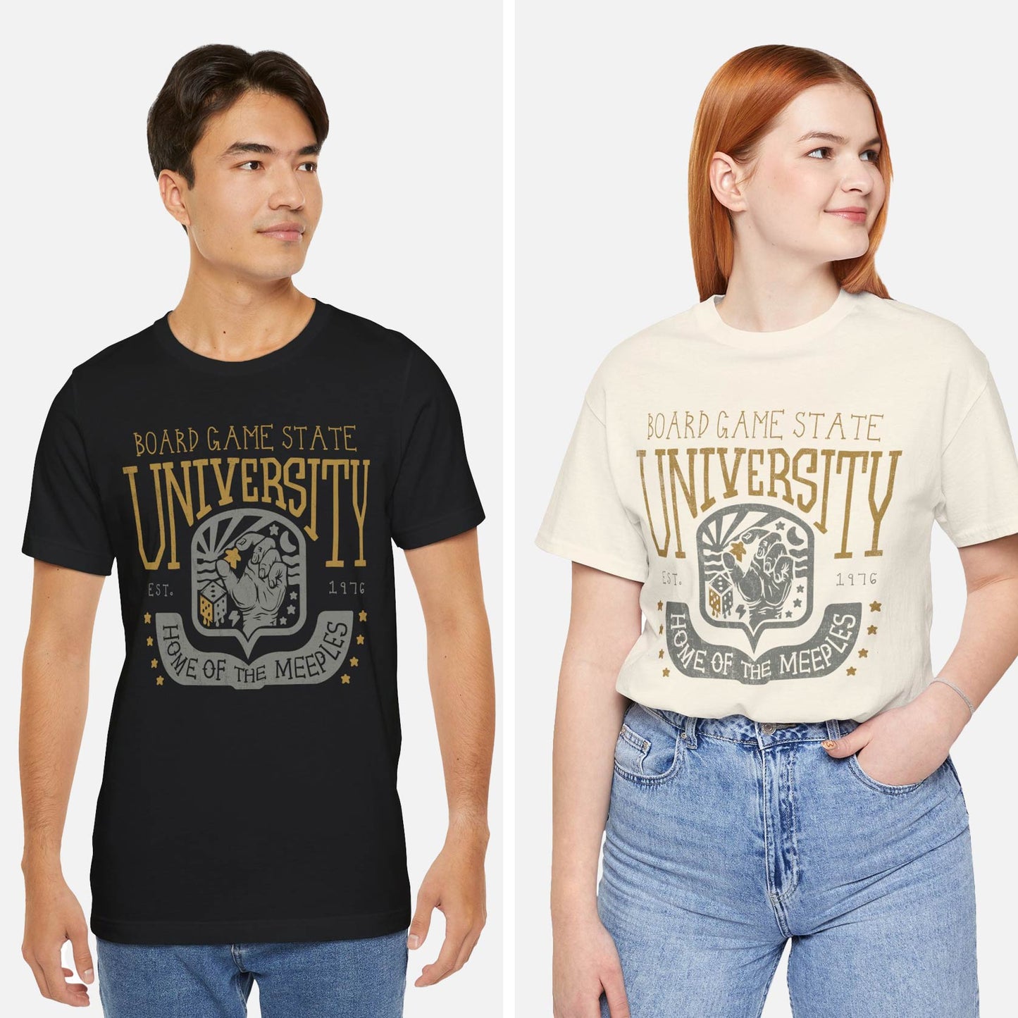 Board Game State University Unisex Tee