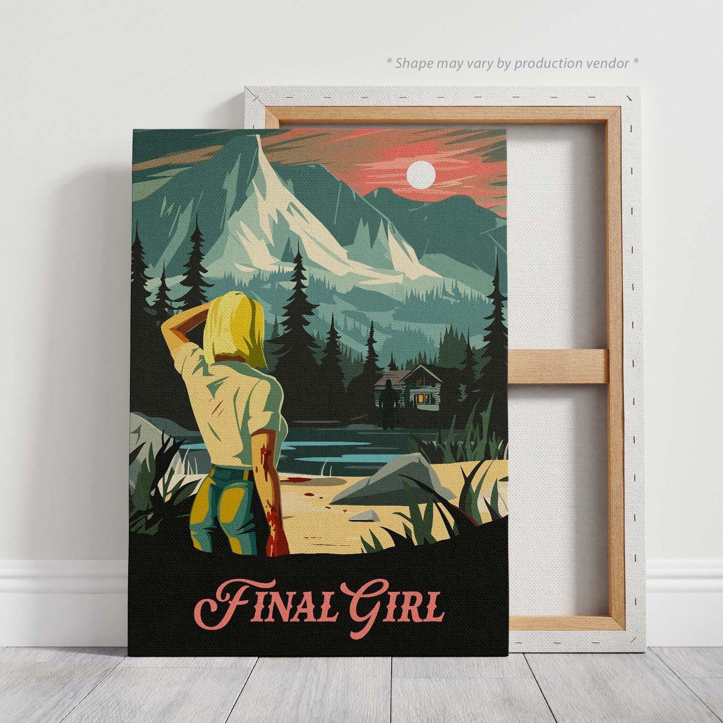 Final Girl - Unofficial Inspired Canvas Art