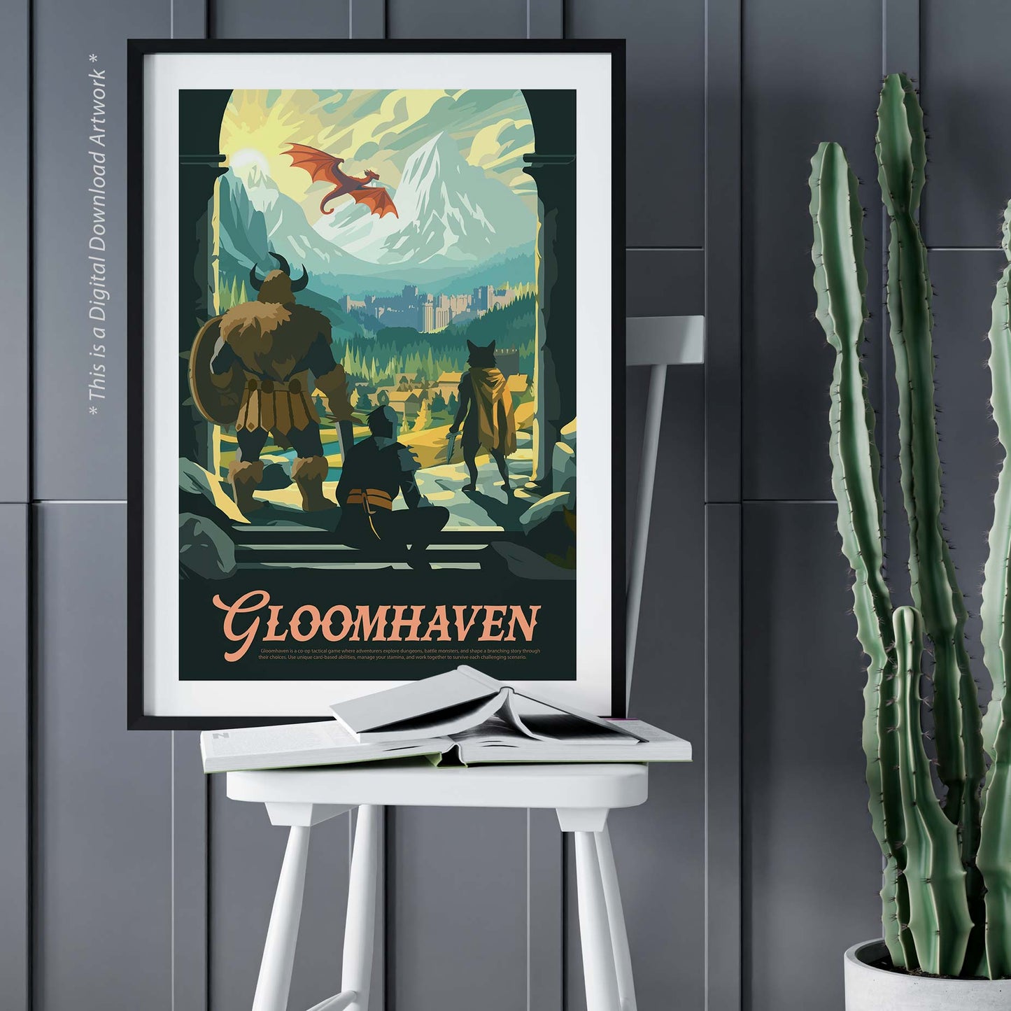 Gloomhaven - Unofficial Inspired Digital Art Download