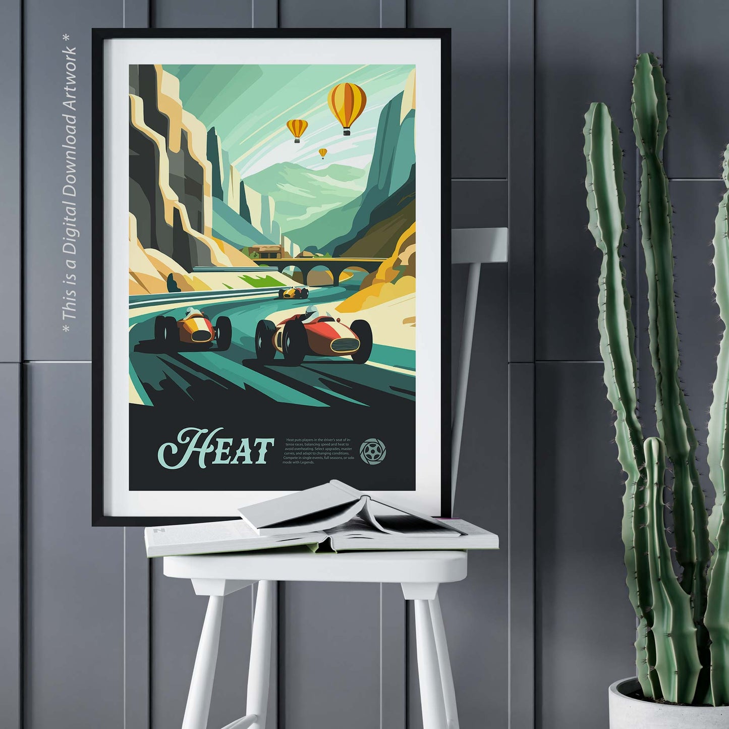 Heat - Inspired Digital Art Download