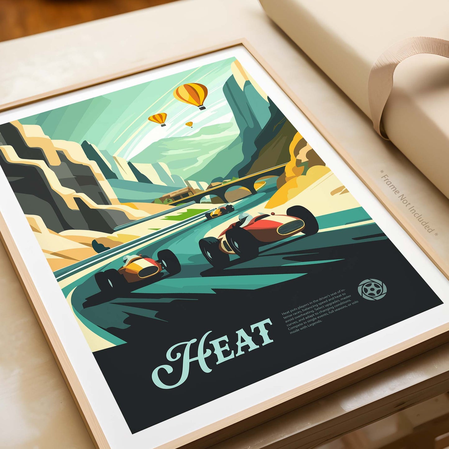 Heat - Inspired Matte Poster