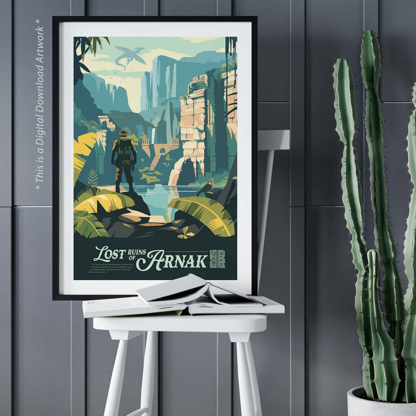 Lost Ruins of Arnak - Inspired Digital Art Download