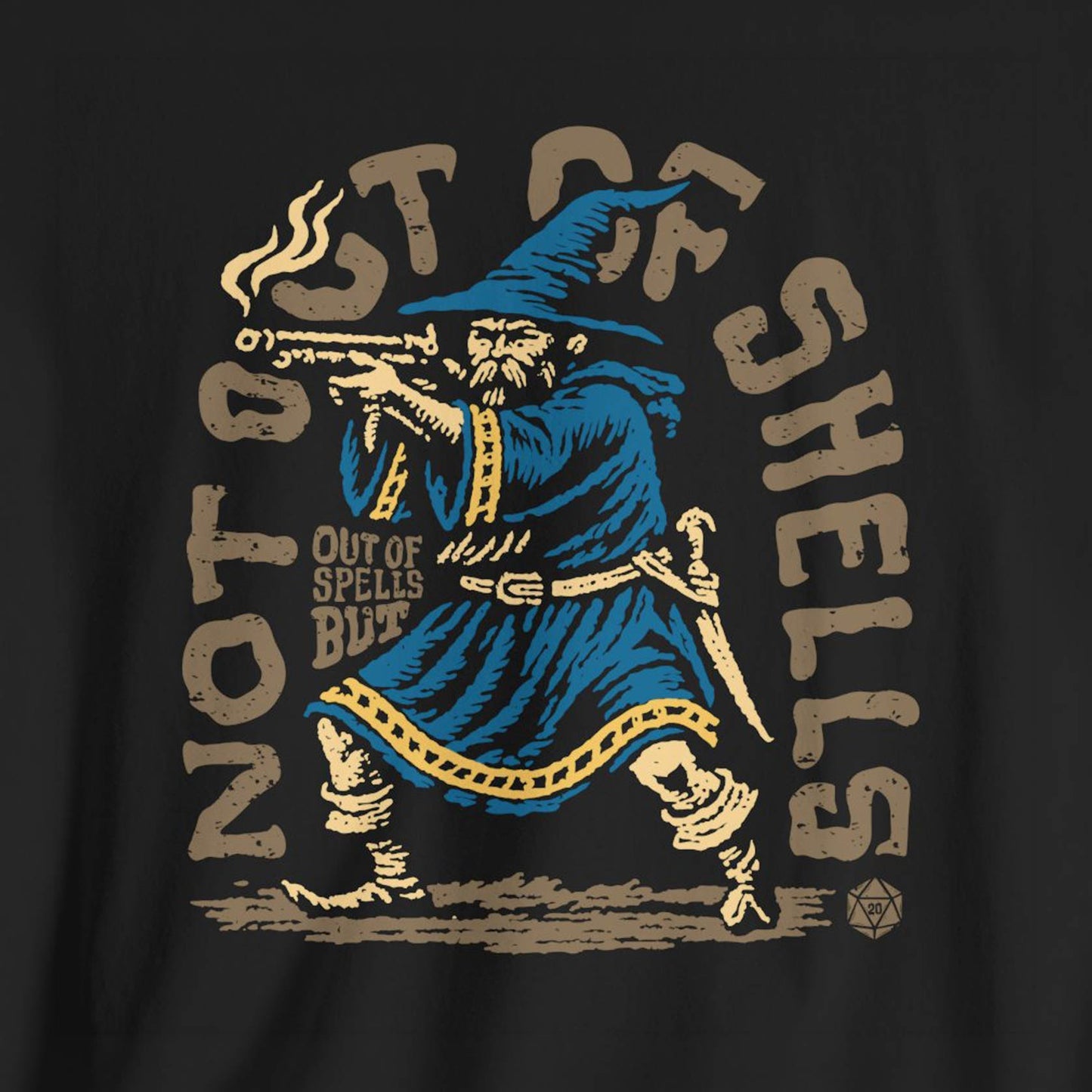 Out of Spells Not Out of Shells Unisex Tee