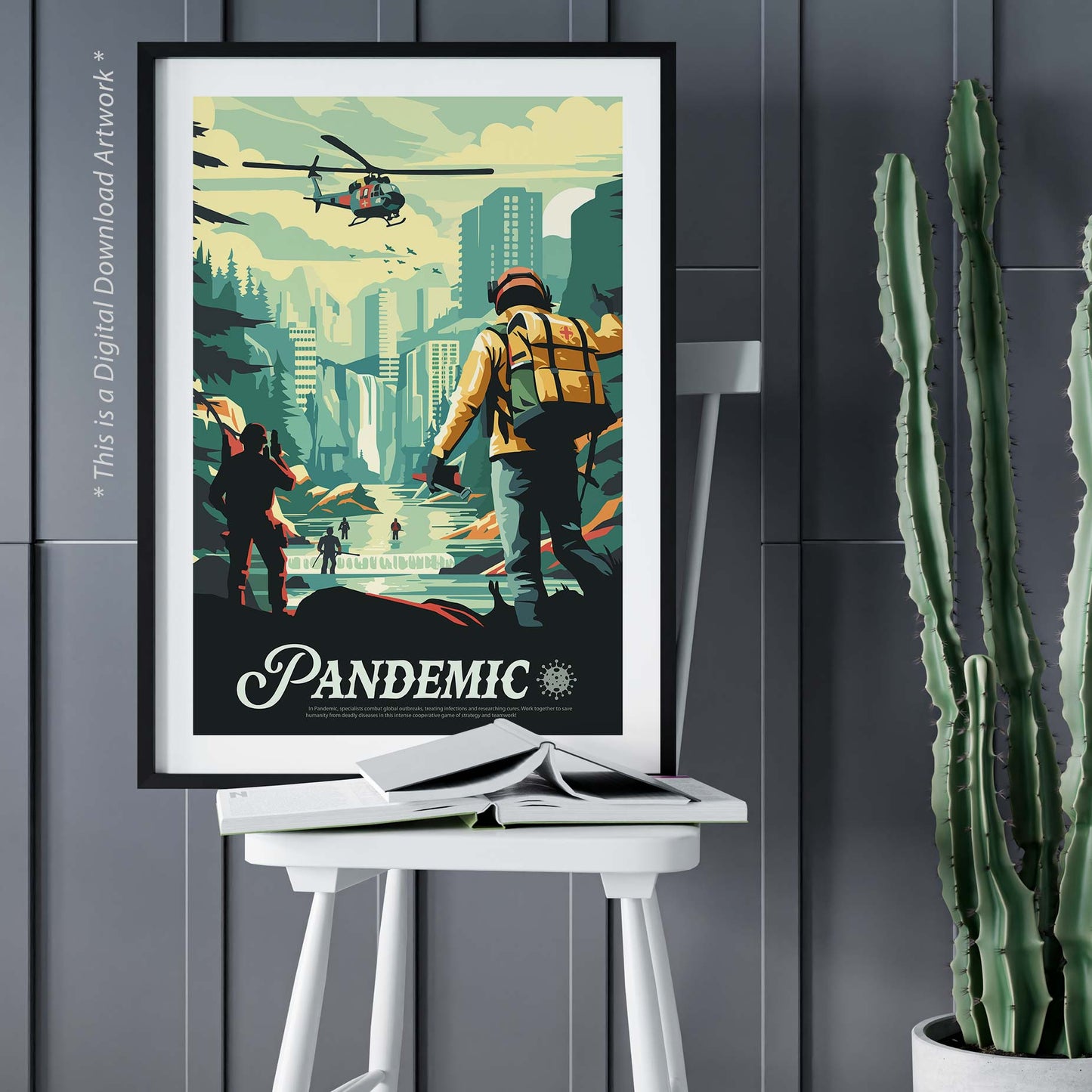 Pandemic - Inspired Digital Art Download