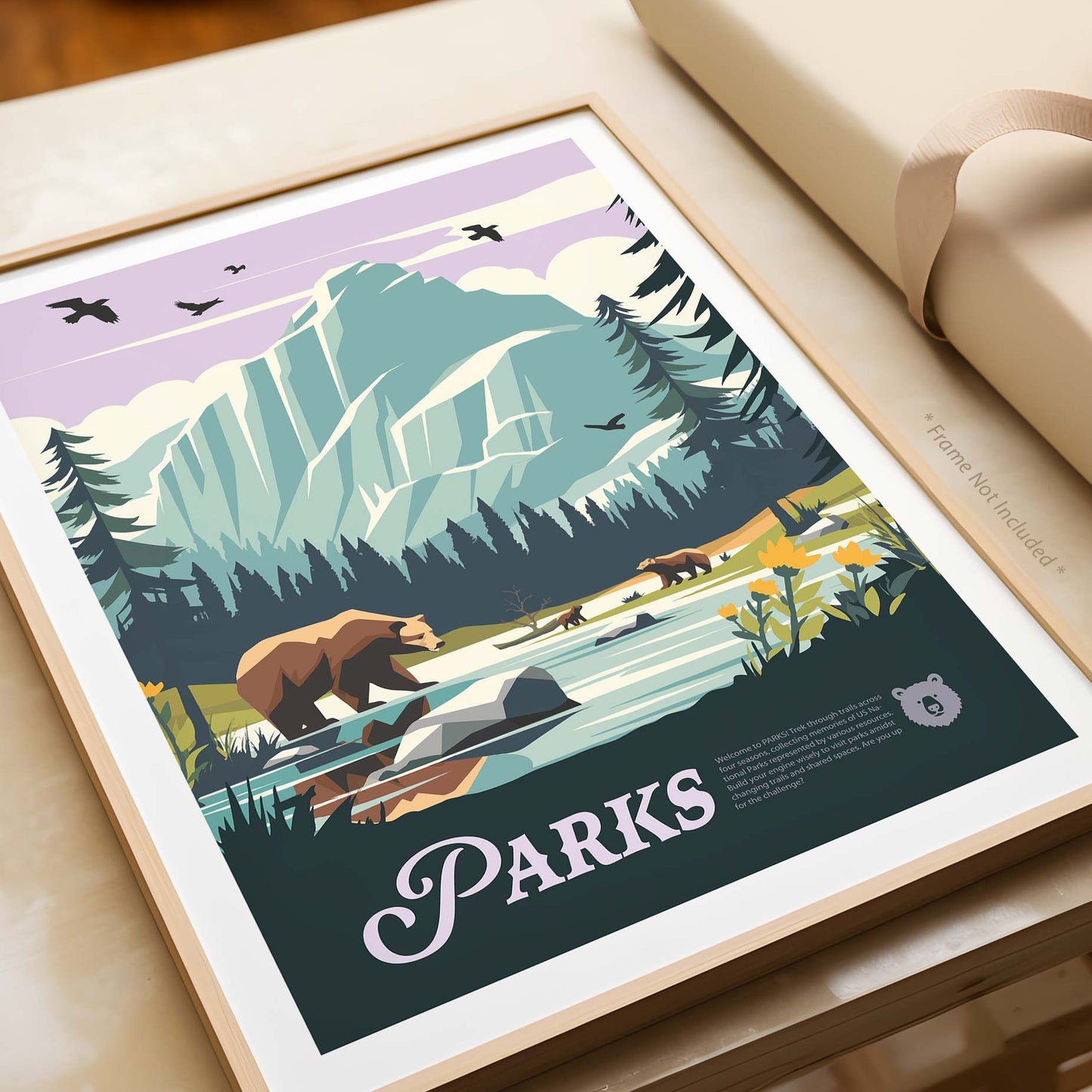 Parks - Inspired Matte Poster