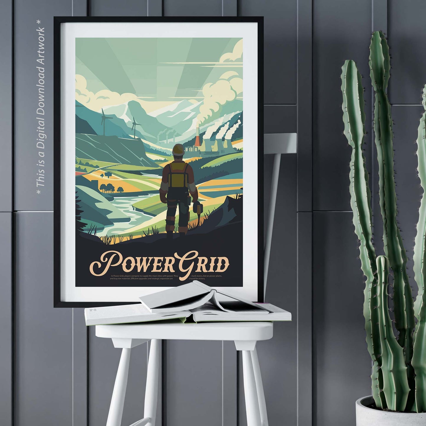 Power Grid - Inspired Digital Art Download
