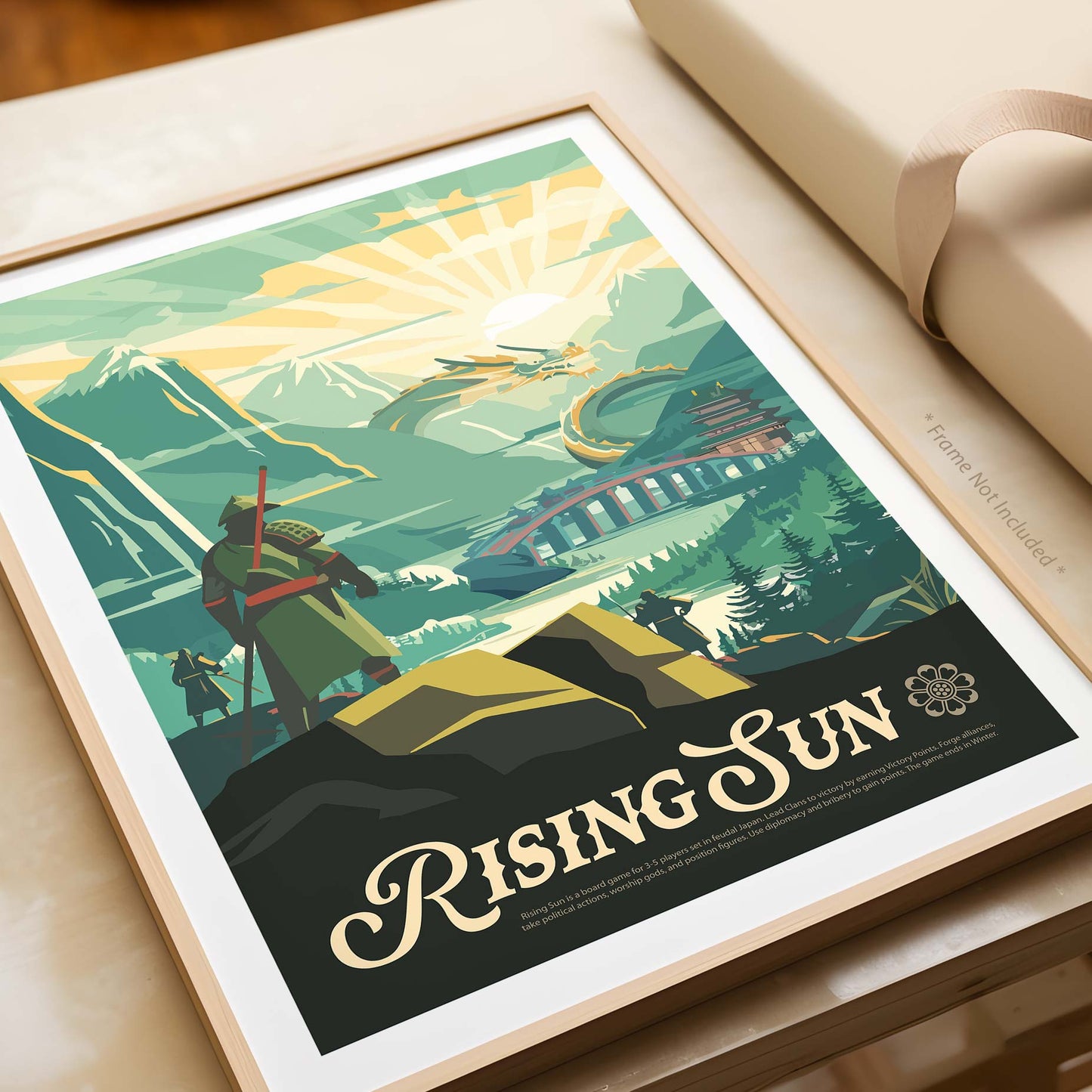 Rising Sun - Inspired Matte Poster