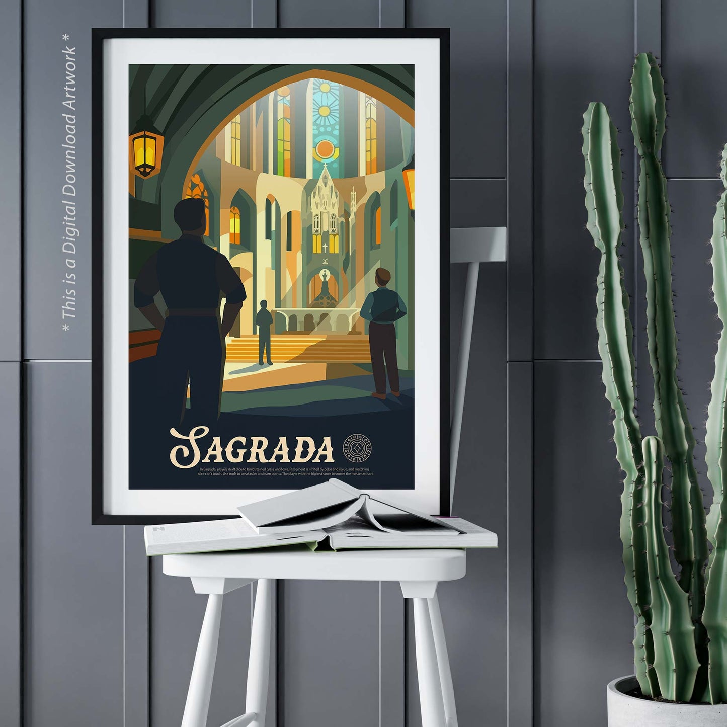 Sagrada - Inspired Digital Art Download