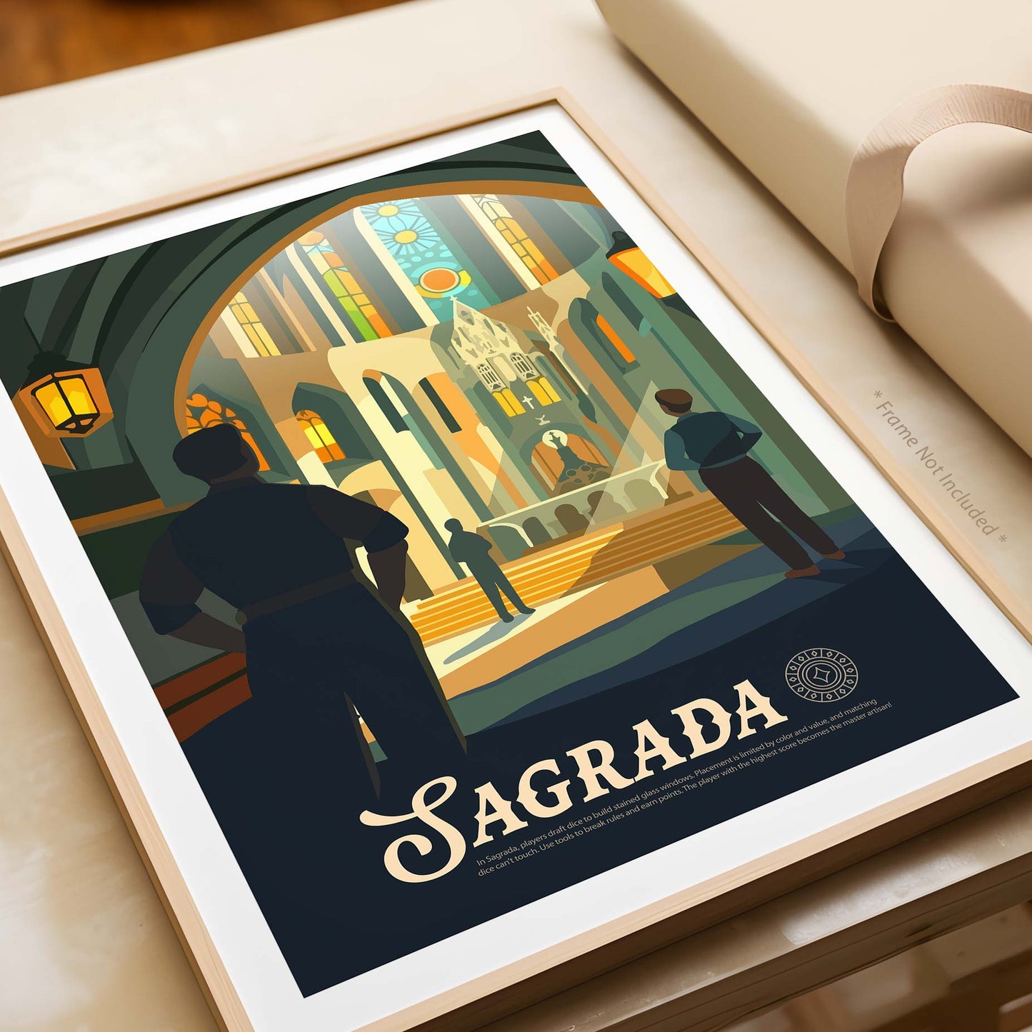 Sagrada - Inspired Matte Poster