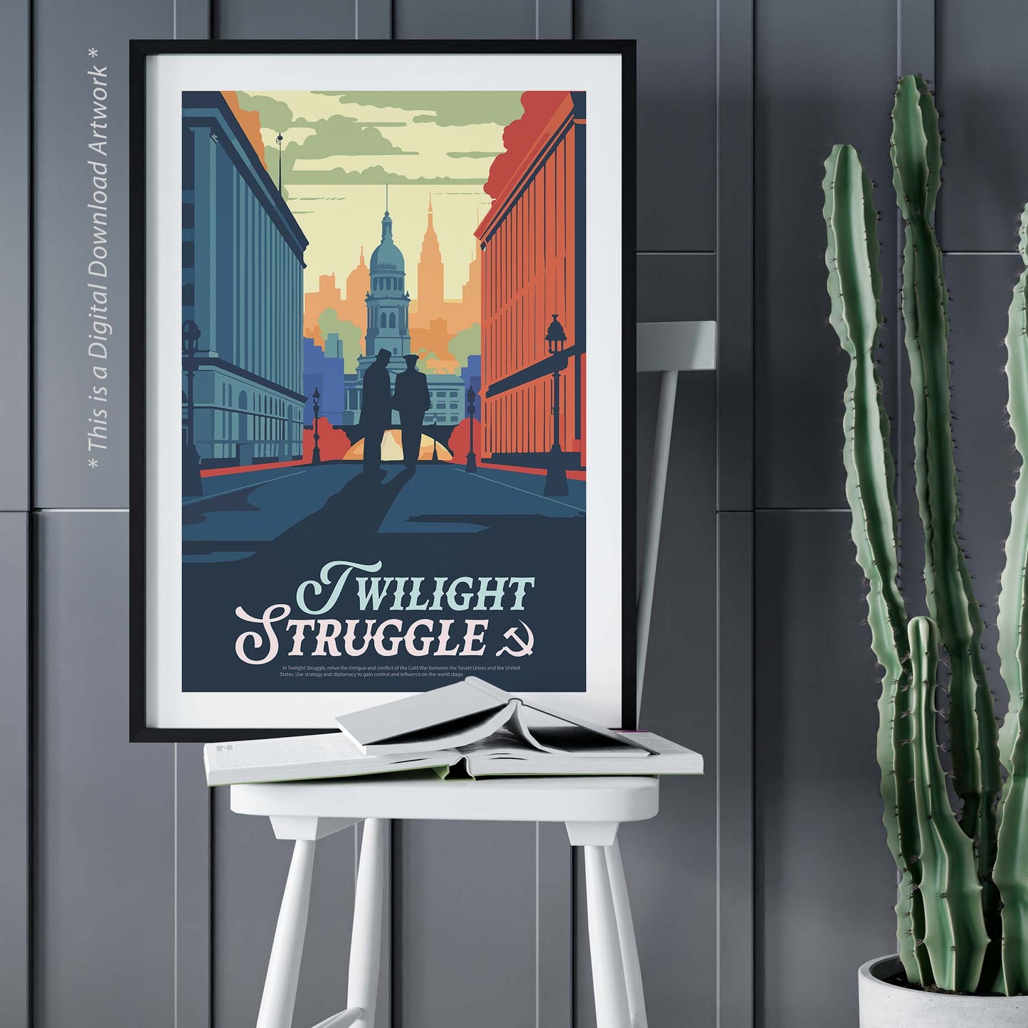 Twilight Struggle - Inspired Digital Art Download