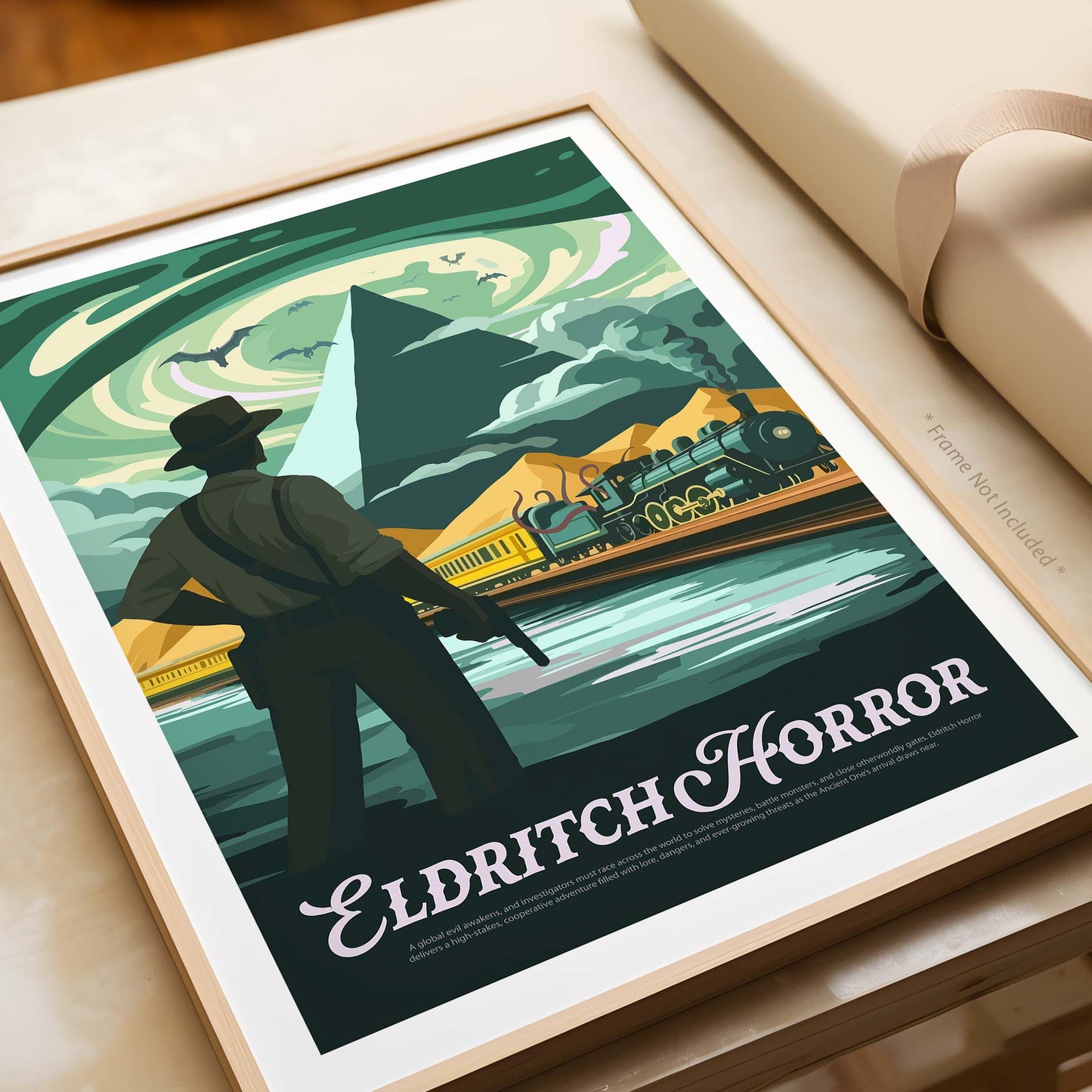 Eldritch Horror - Unofficial Inspired Matte Poster