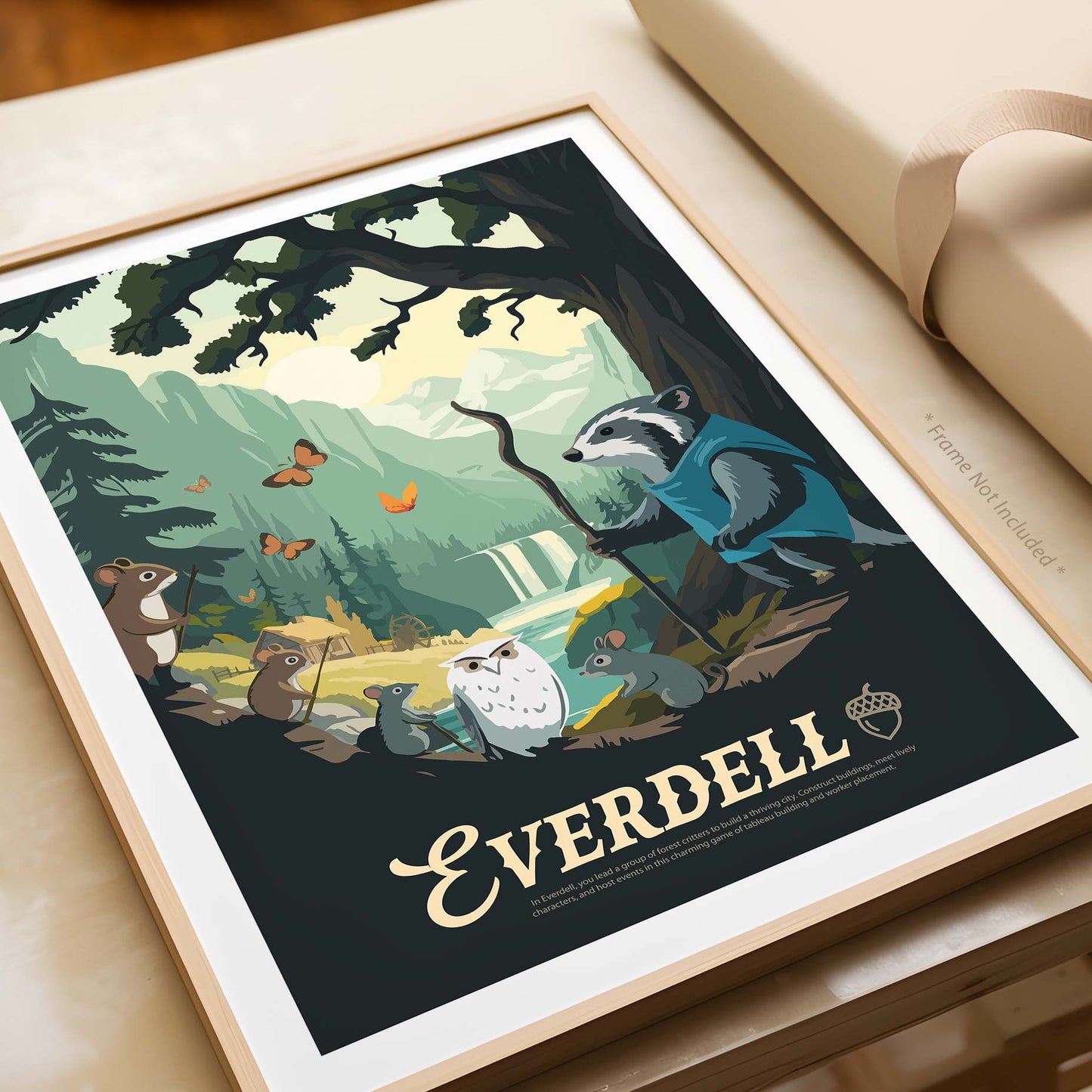 Everdell - Inspired Matte Poster