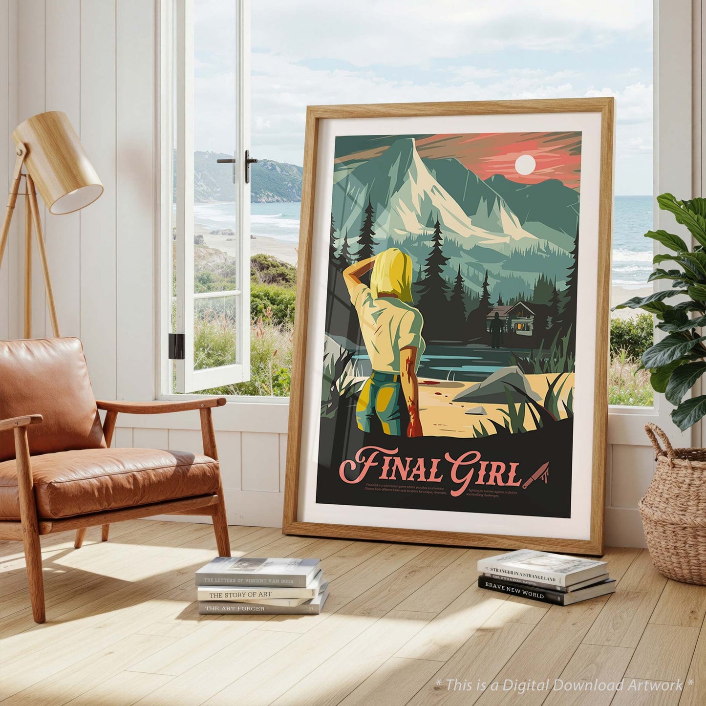 Final Girl - Unofficial Inspired Digital Art Download