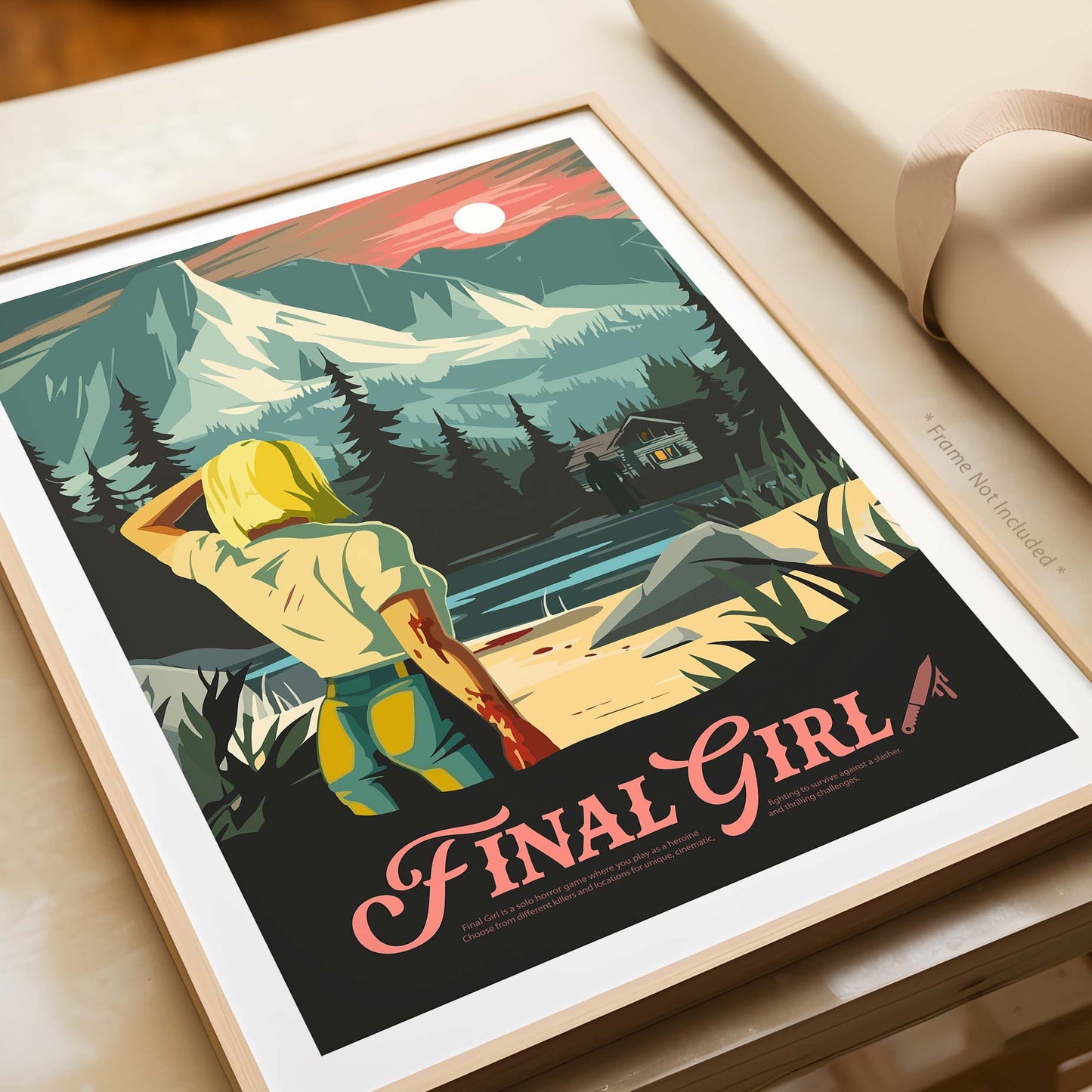 Final Girl - Unofficial Inspired Matte Poster