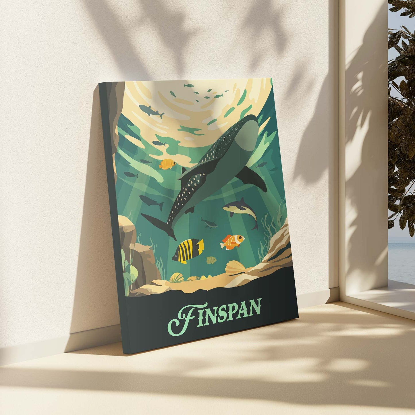 Finspan - Inspired Canvas Art