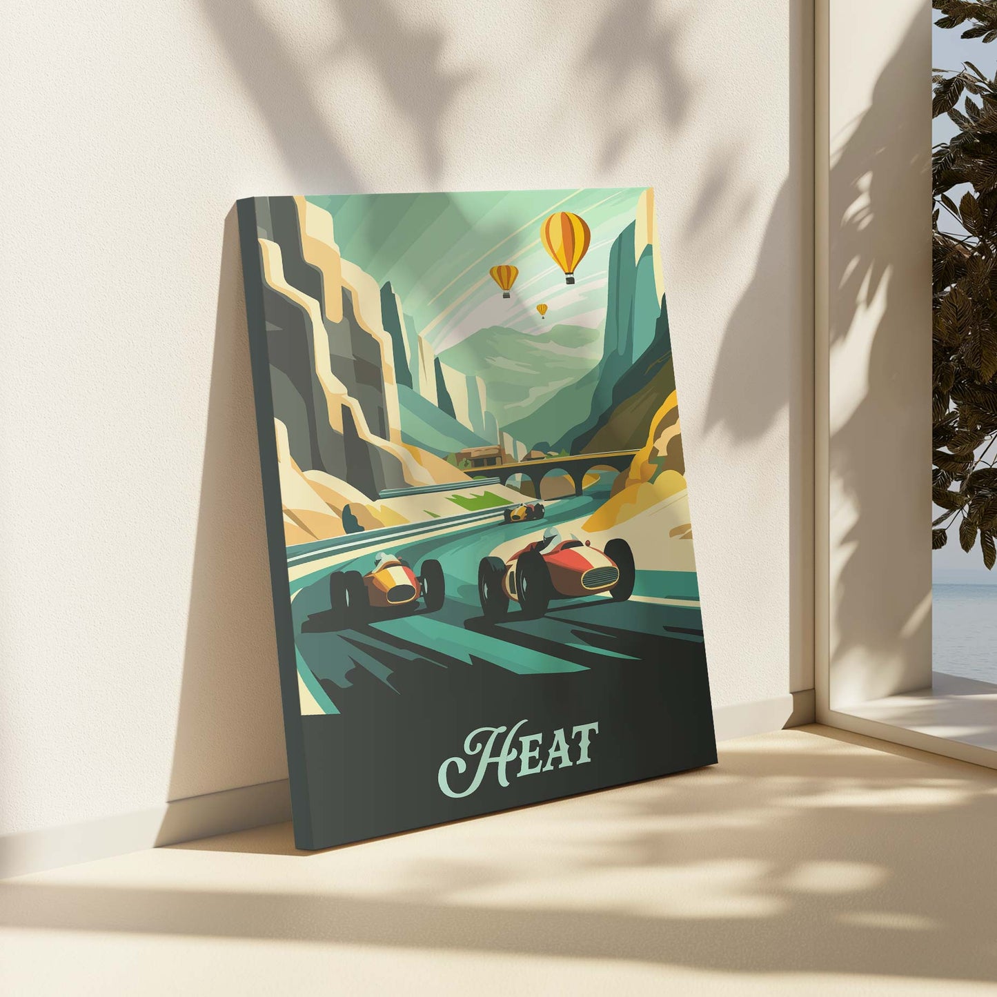 Heat - Inspired Canvas Art