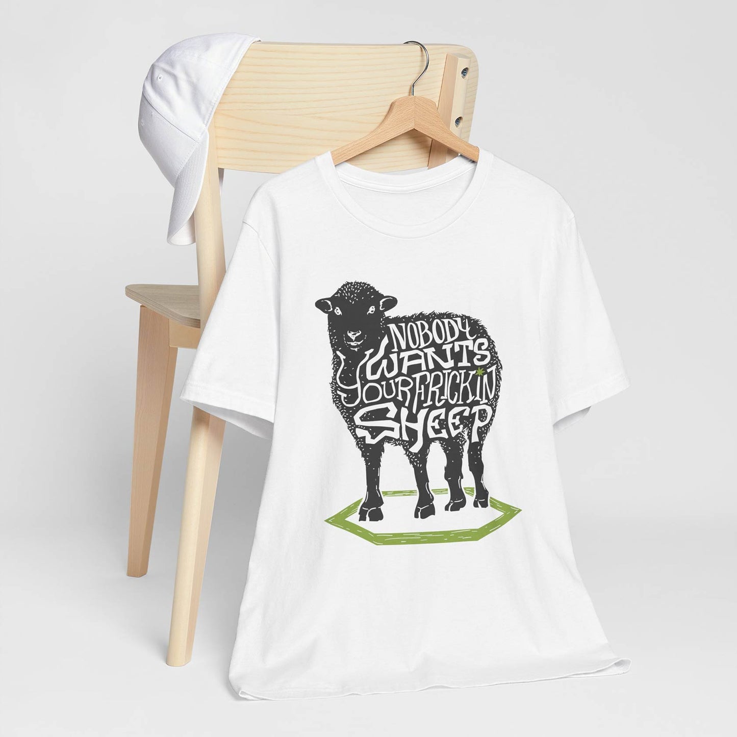 Nobody Wants Your Frickin Sheep Unisex Tee