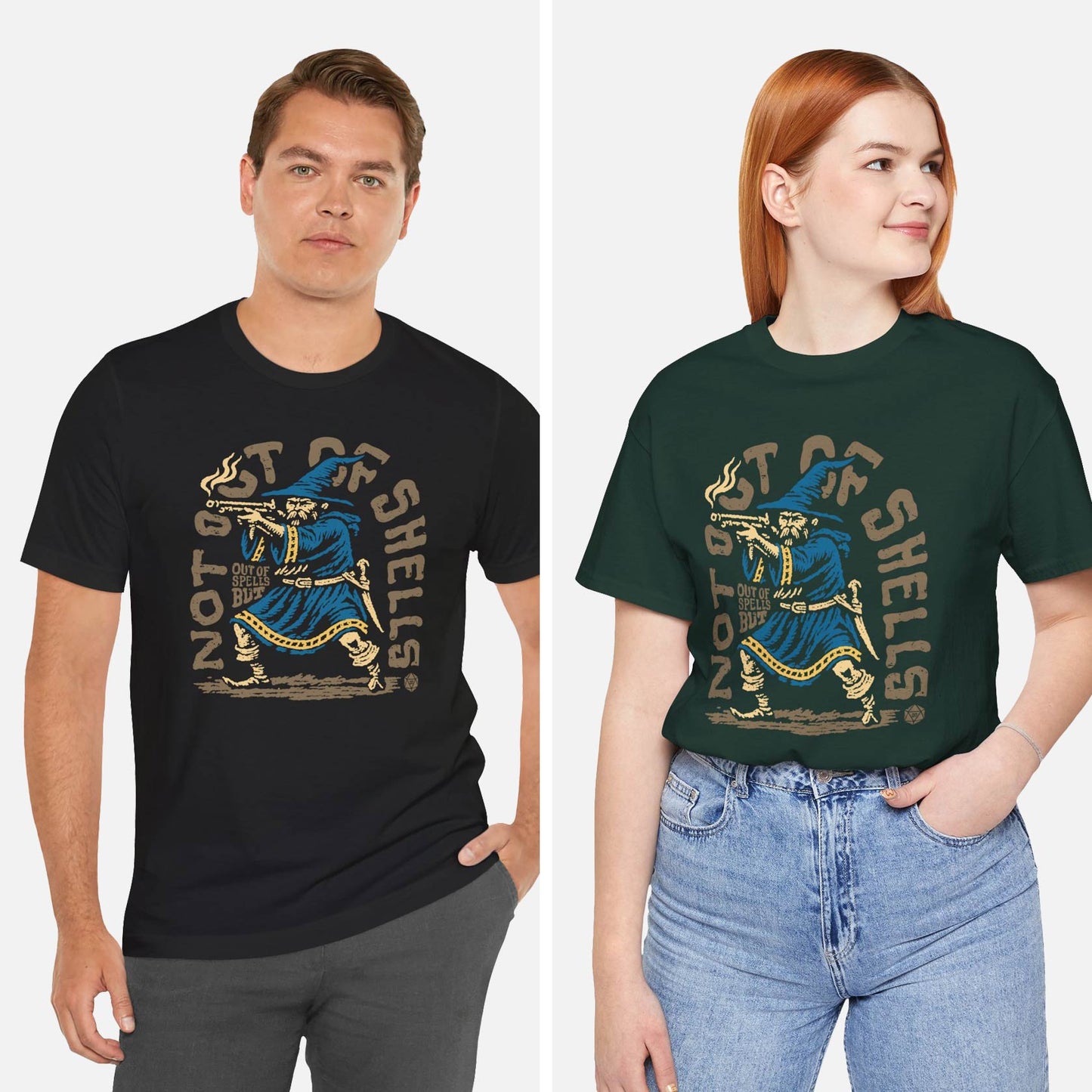Out of Spells Not Out of Shells Unisex Tee