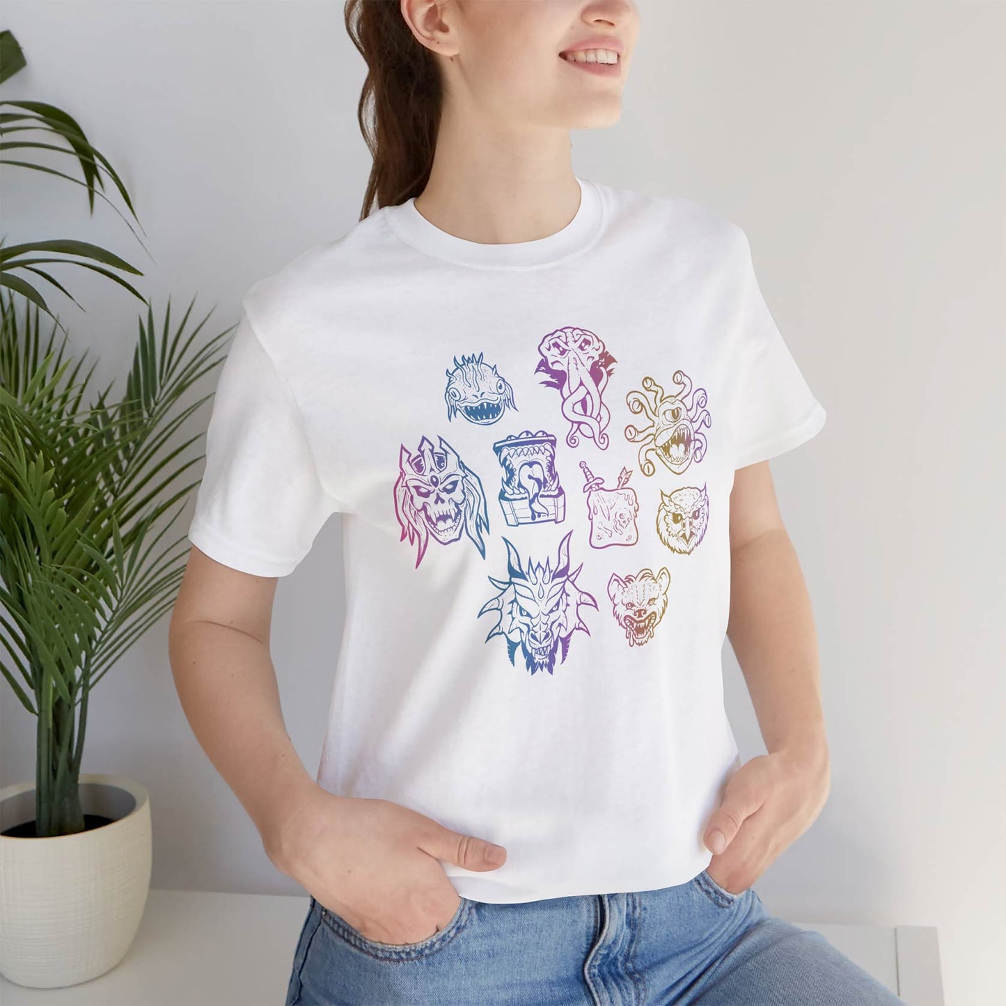 Dungeon Monsters Unisex Tee