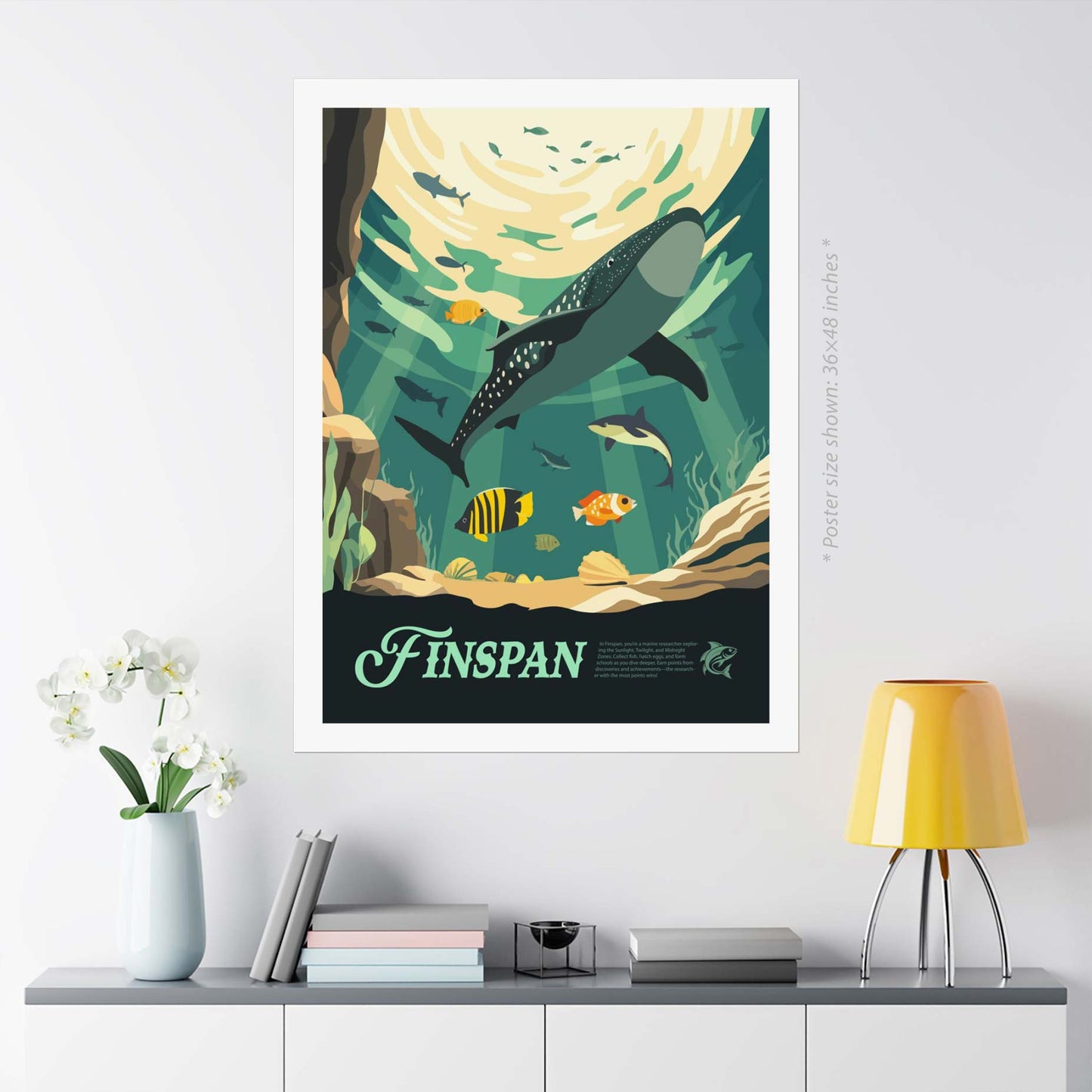 Finspan - Inspired Matte Poster