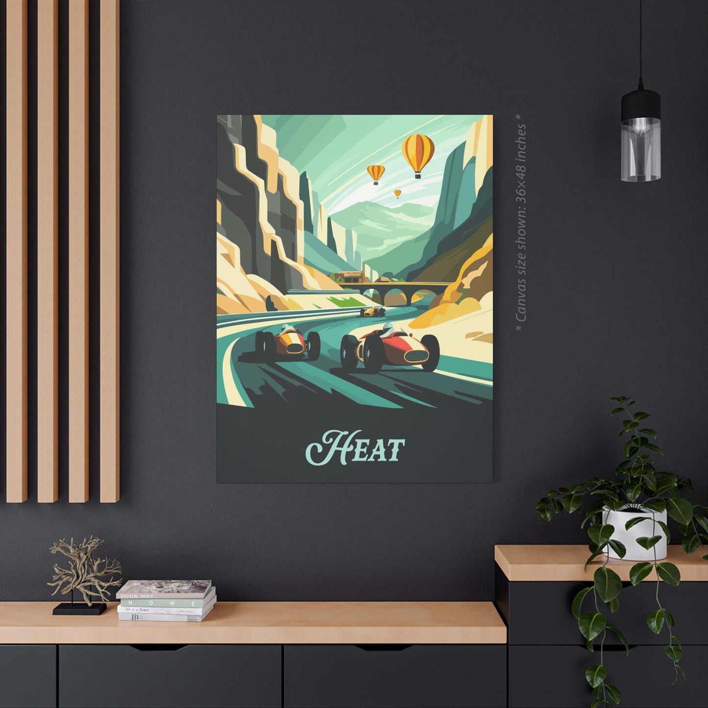Heat - Inspired Canvas Art