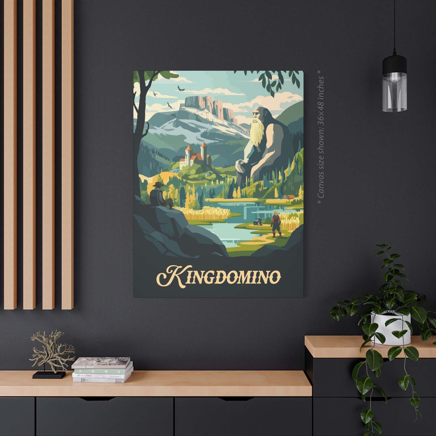 Kingdomino - Unofficial Inspired Canvas Art