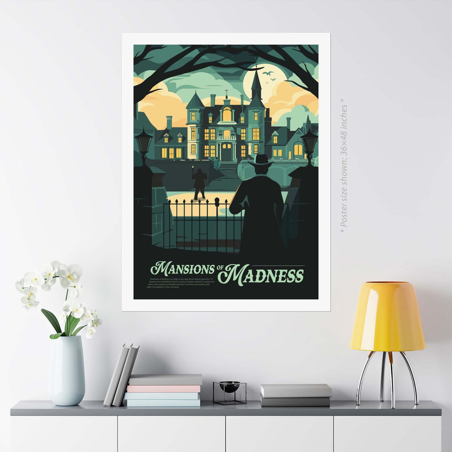 Mansions of Madness - Inspired Matte Poster