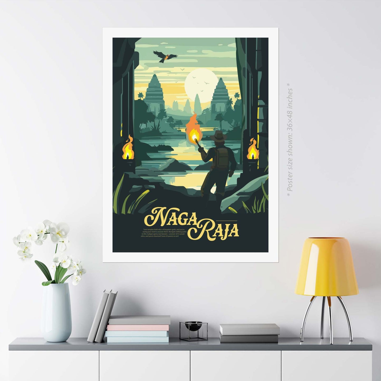 Naga Raja - Inspired Matte Poster