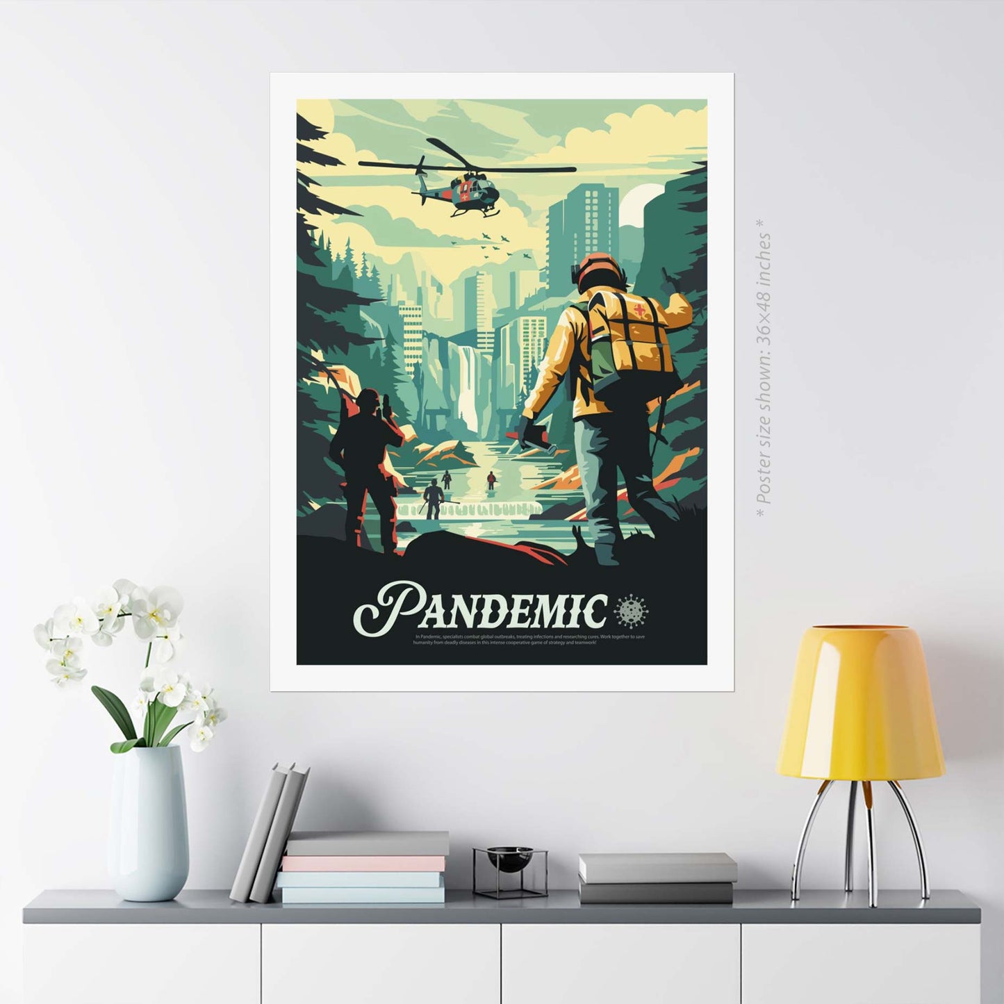Pandemic - Inspired Matte Poster