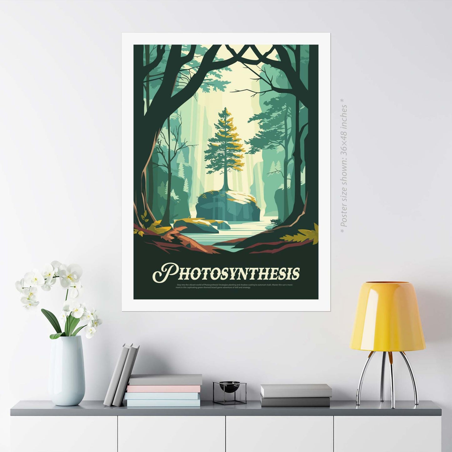 Photosynthesis - Inspired Matte Poster