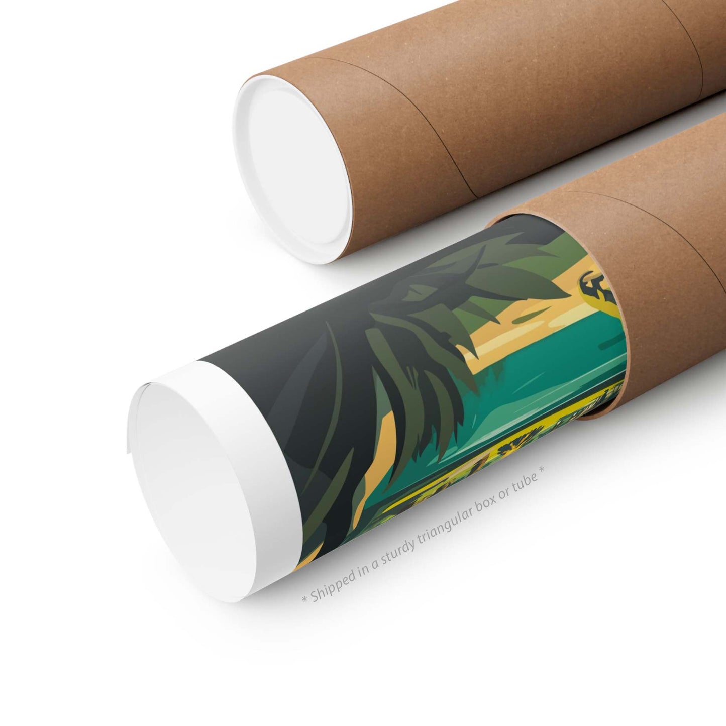 Robinson Crusoe - Unofficial Inspired Matte Poster