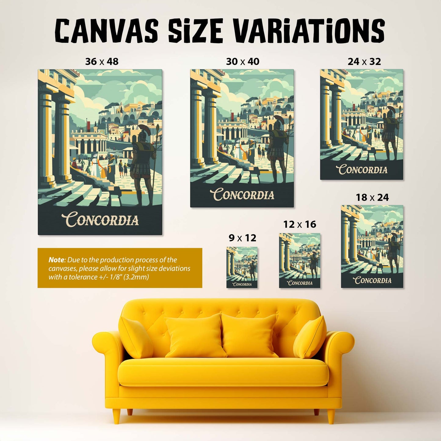Concordia - Inspired Canvas Art