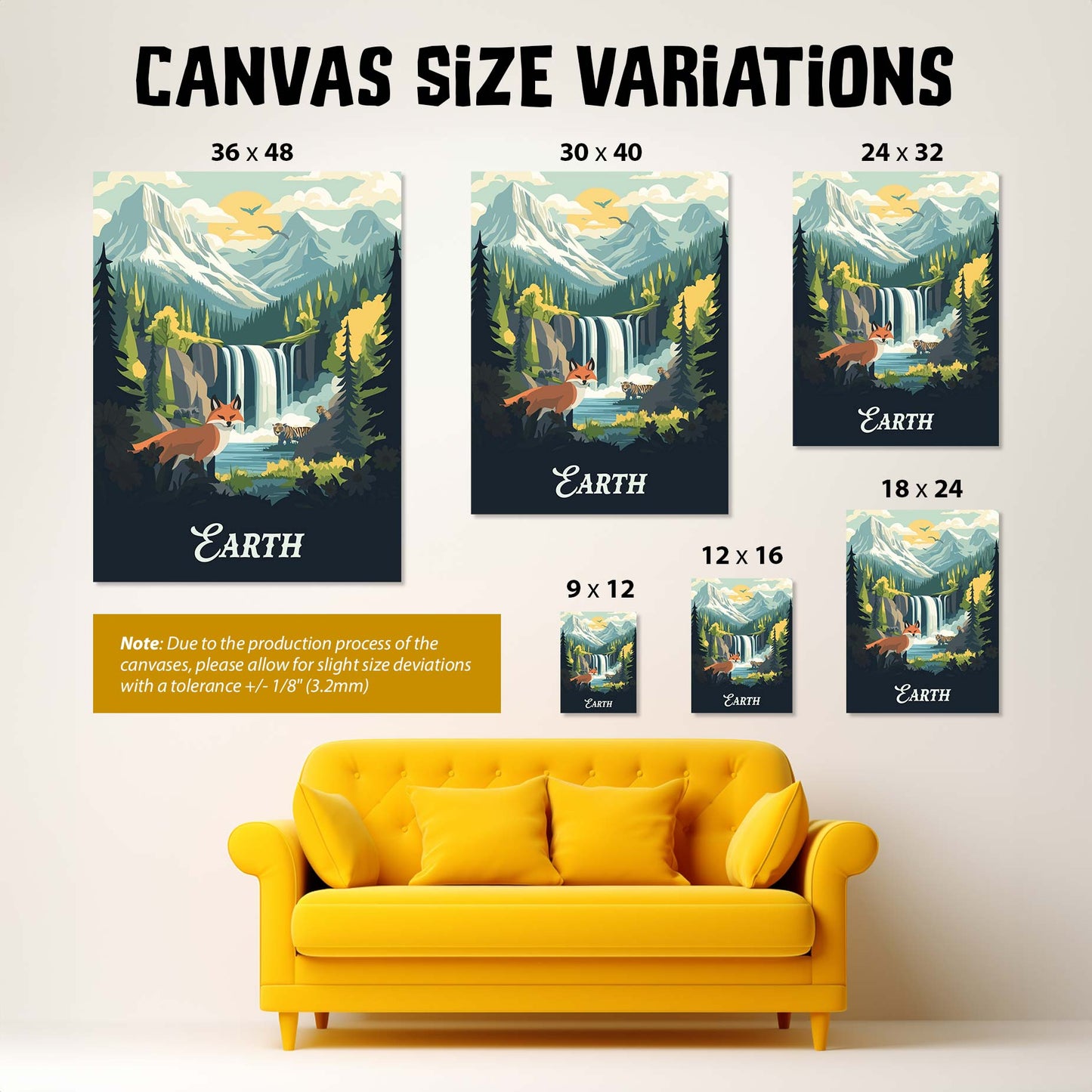 Earth - Inspired Canvas Art