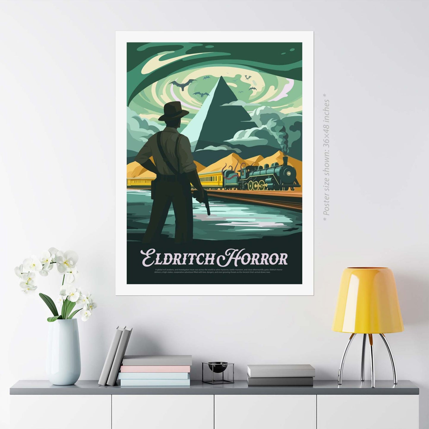 Eldritch Horror - Unofficial Inspired Matte Poster