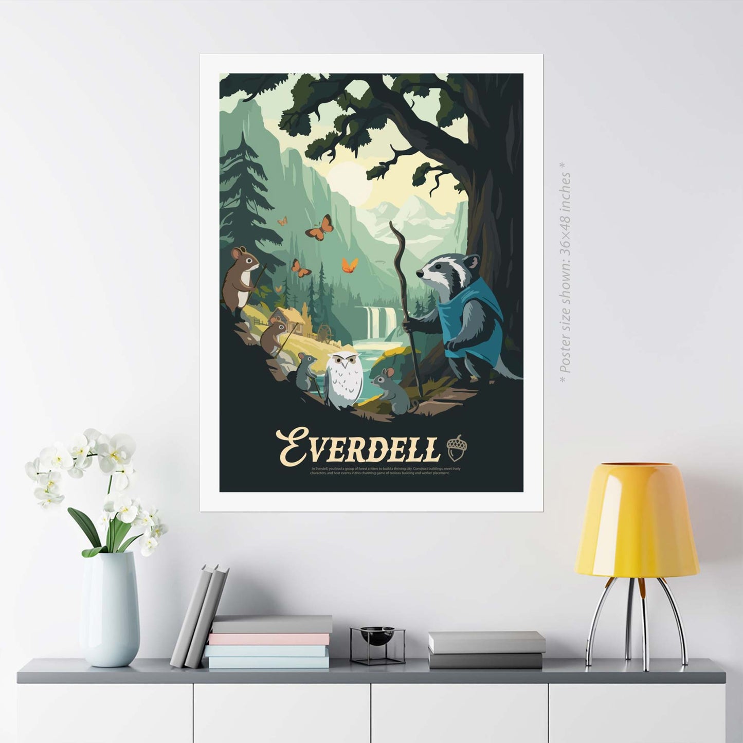 Everdell - Inspired Matte Poster