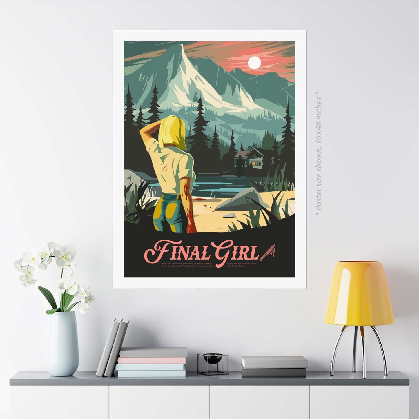 Final Girl - Unofficial Inspired Matte Poster